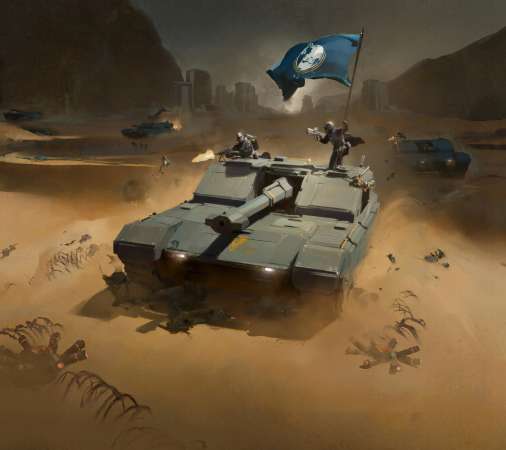 Helldivers 2 Mobile Horizontal fond d'�cran