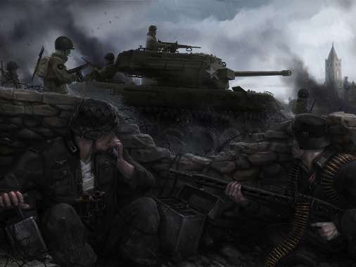 Heroes & Generals Mobile Horizontal fond d'cran