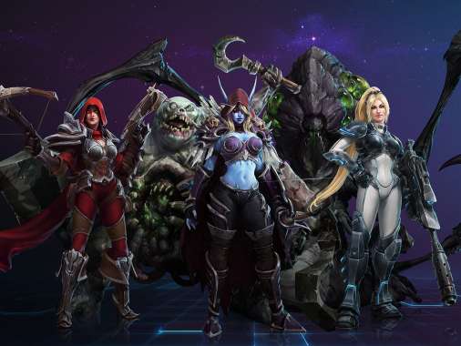 Heroes of the Storm Mobile Horizontal fond d'cran