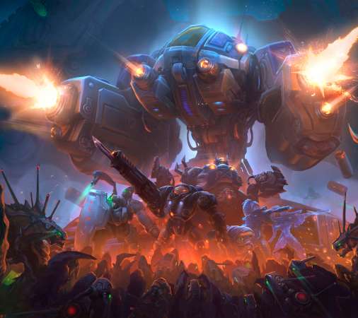 Heroes of the Storm Mobile Horizontal fond d'cran