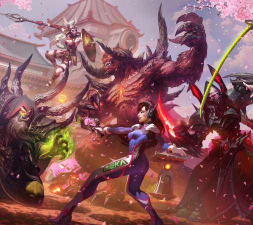 Heroes of the Storm Mobile Horizontal fond d'cran