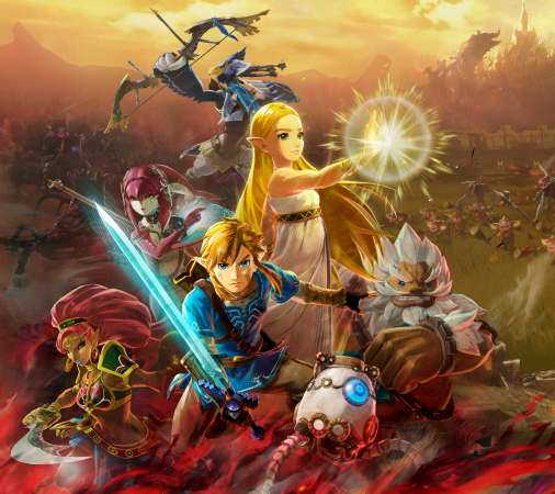 Hyrule Warriors: Age of Calamity Mobile Horizontal fond d'cran