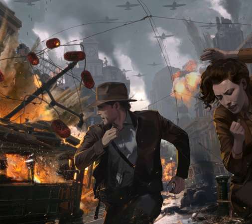 Indiana Jones and the Great Circle Mobile Horizontal fond d'cran