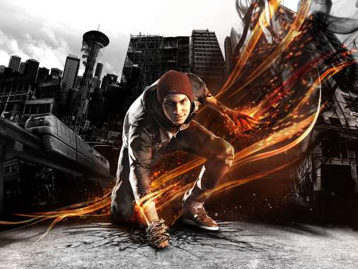 inFamous: Second Son Mobile Horizontal fond d'cran