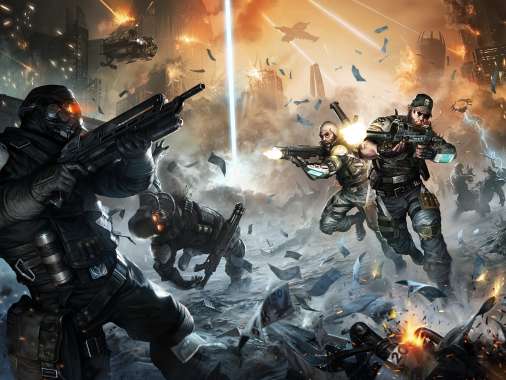 Killzone: Mercenary Mobile Horizontal fond d'cran