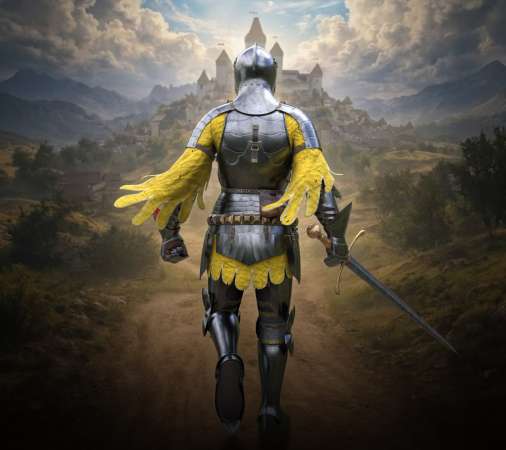 Knight's Path Mobile Horizontal fond d'�cran