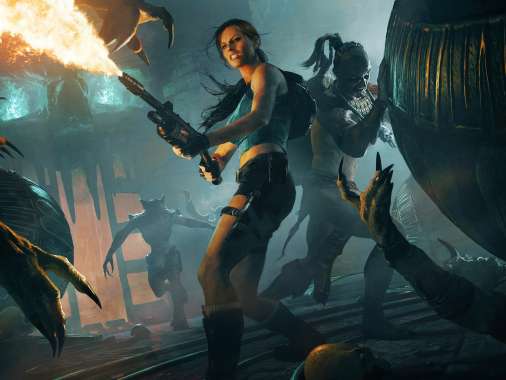 Lara Croft and the Guardian of Light Mobile Horizontal fond d'cran