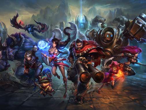 League of Legends Mobile Horizontal fond d'cran