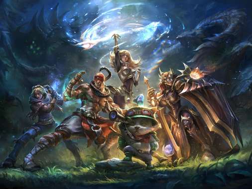 League of Legends Mobile Horizontal fond d'cran