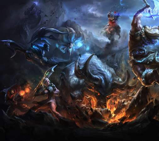 League of Legends Mobile Horizontal fond d'cran