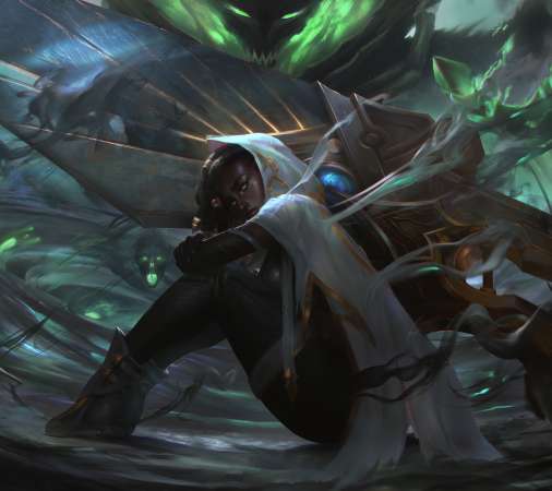 League of Legends fan art Mobile Horizontal fond d'cran