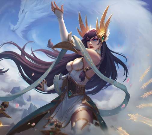 League of Legends fan art Mobile Horizontal fond d'cran