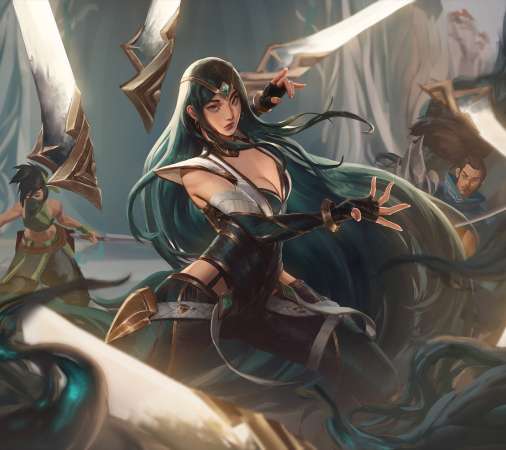 League of Legends fan art Mobile Horizontal fond d'cran