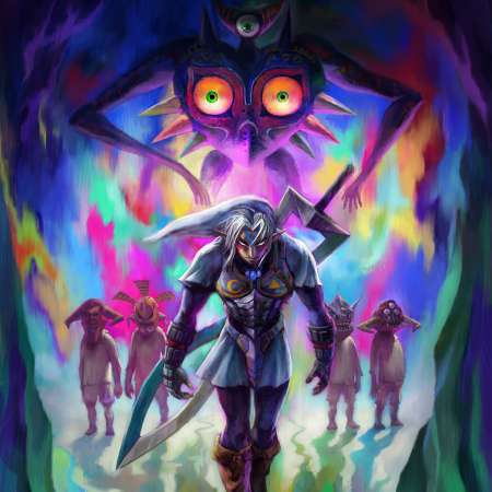 Legend of Zelda: Majora's Mask Mobile Horizontal fond d'cran