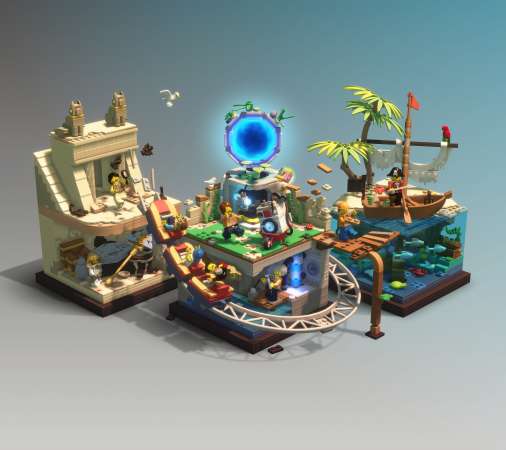 LEGO Bricktales Mobile Horizontal fond d'cran