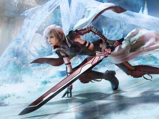 Lightning Returns: Final Fantasy XIII Mobile Horizontal fond d'cran