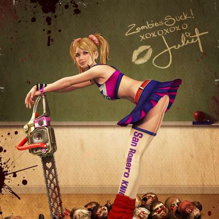 Lollipop Chainsaw Mobile Horizontal fond d'cran