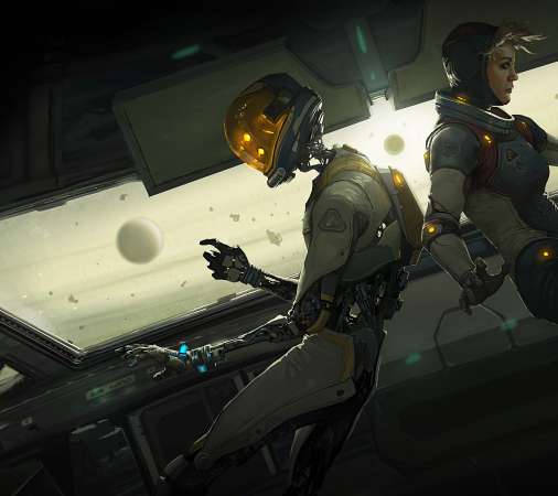 Lone Echo Mobile Horizontal fond d'cran