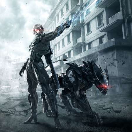 Metal Gear Rising: Revengeance Mobile Horizontal fond d'cran