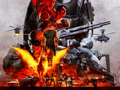 Metal Gear Solid 5: The Phantom Pain Mobile Horizontal fond d'cran