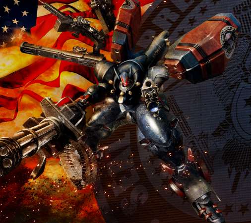 Metal Wolf Chaos XD Mobile Horizontal fond d'cran