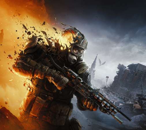 Metro 2039 Mobile Horizontal fond d'�cran