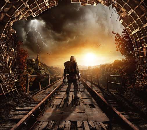 Metro Exodus Mobile Horizontal fond d'cran