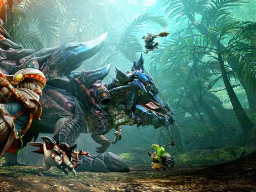 Monster Hunter: Generations Mobile Horizontal fond d'cran