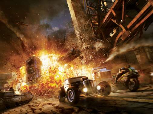 MotorStorm Apocalypse Mobile Horizontal fond d'cran