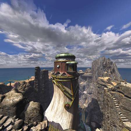 Myst 3: Exile Mobile Horizontal fond d'cran