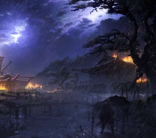 Nioh 2 Mobile Horizontal fond d'cran