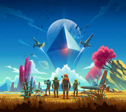 No Man's Sky Mobile Horizontal fond d'cran