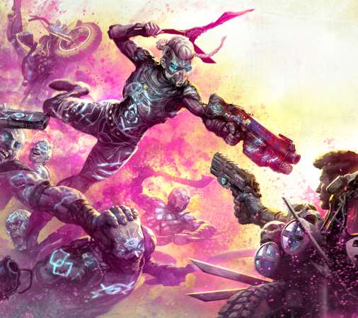 Rage 2: Rise of the Ghosts Mobile Horizontal fond d'cran