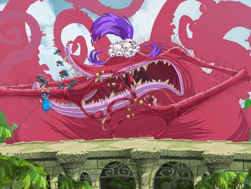 Rayman Origins Mobile Horizontal fond d'cran