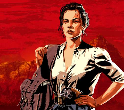 Red Dead Redemption 2 Mobile Horizontal fond d'cran