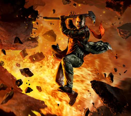 Red Faction: Guerrilla Re-Mars-tered Mobile Horizontal fond d'cran