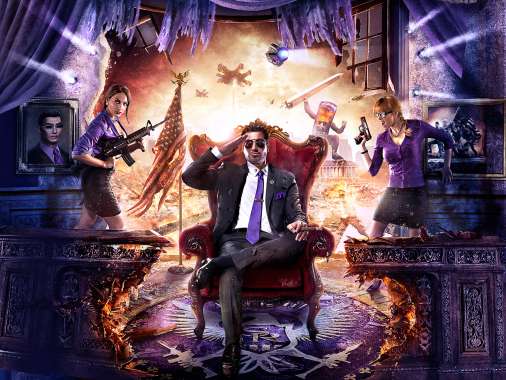 Saints Row 4 Mobile Horizontal fond d'cran