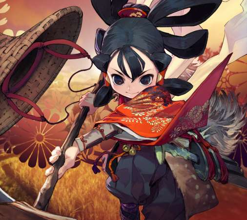 Sakuna: Of Rice and Ruin Mobile Horizontal fond d'cran