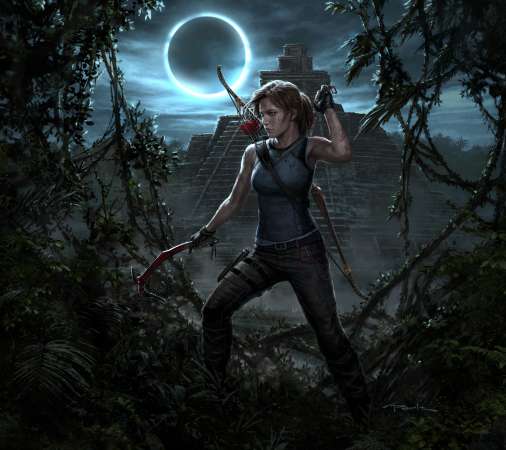 Shadow of the Tomb Raider Mobile Horizontal fond d'cran