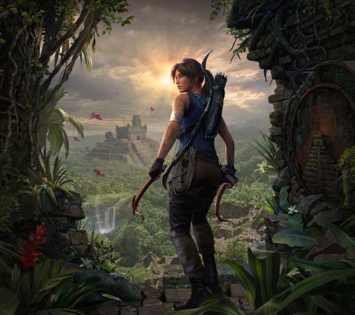 Shadow of the Tomb Raider Mobile Horizontal fond d'cran