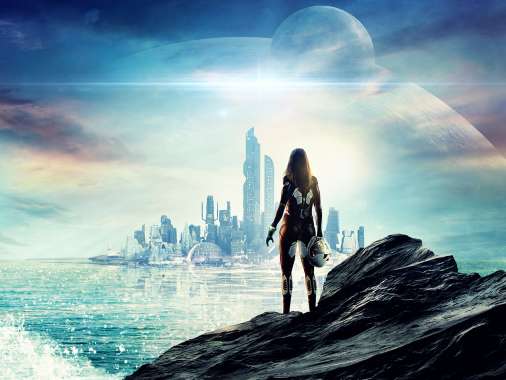 Sid Meier's Civilization: Beyond Earth - Rising Tide Mobile Horizontal fond d'cran