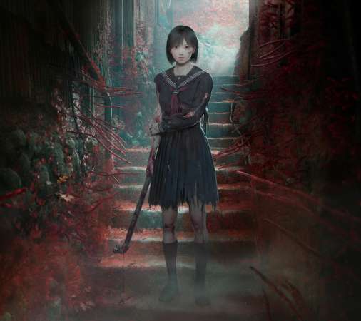 Silent Hill f Mobile Horizontal fond d'cran