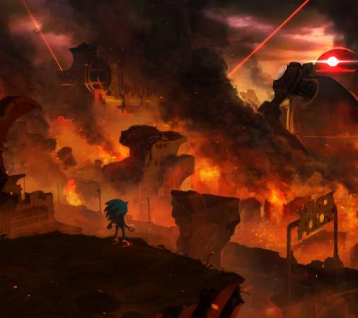 Sonic Forces Mobile Horizontal fond d'cran