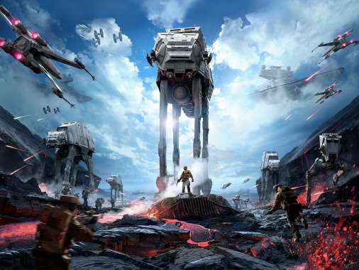 Star Wars - Battlefront Mobile Horizontal fond d'cran