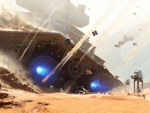 Star Wars - Battlefront Mobile Horizontal fond d'cran