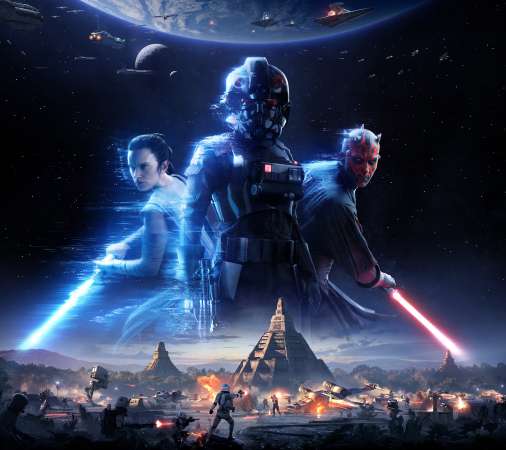 Star Wars - Battlefront 2 Mobile Horizontal fond d'cran