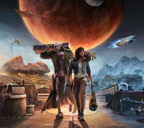 Star Wars: Outlaws Mobile Horizontal fond d'cran