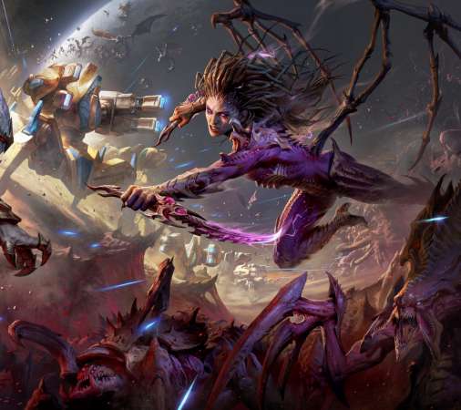 Starcraft Mobile Horizontal fond d'�cran