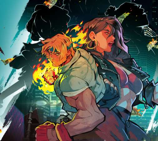 Streets of Rage 4 Mobile Horizontal fond d'cran