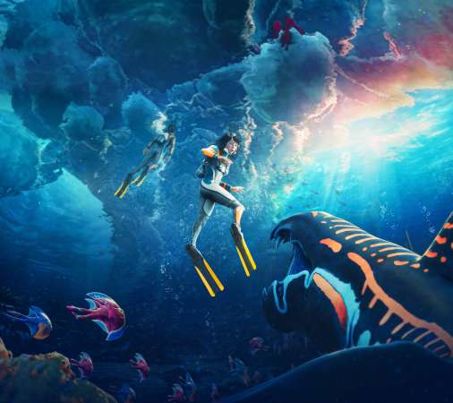 Subnautica 2 Mobile Horizontal fond d'�cran